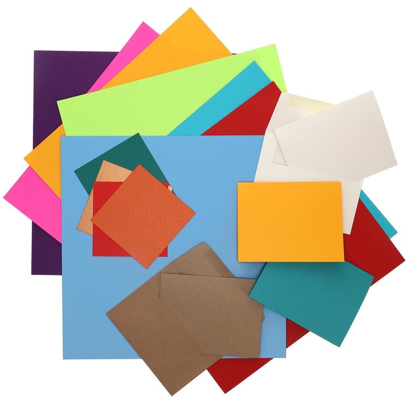 Accent Design Paper Accents Cardstock Variety Pack - 12" x 12" Essential 65lb 72 Sheets - Heavyweight Cardstock for Scrapbooking, Scrapbooking & Crafts - Archival Quality - Image 5